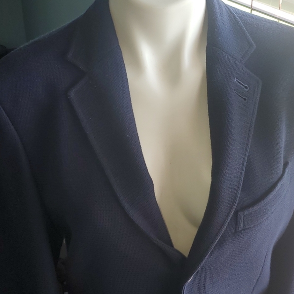 Navy jacket by Black and Brown 1826 size small - Picture 3 of 8